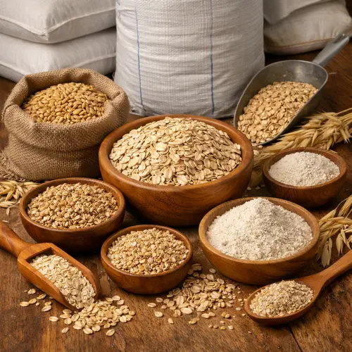 Nature-inspired graphic for Oats