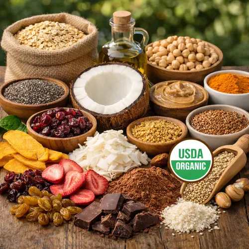 Organic ingredients hero image