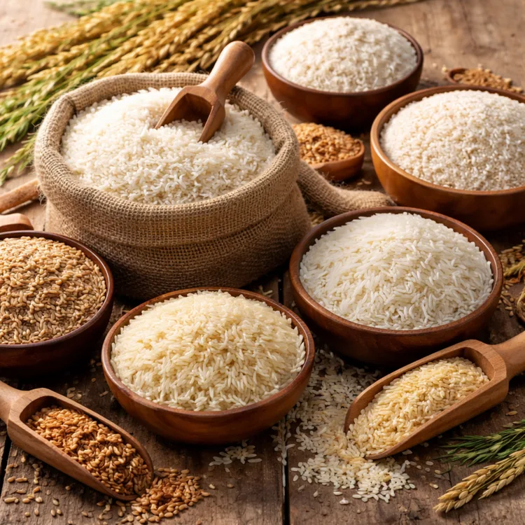 Wholesale rice ingredient illustration